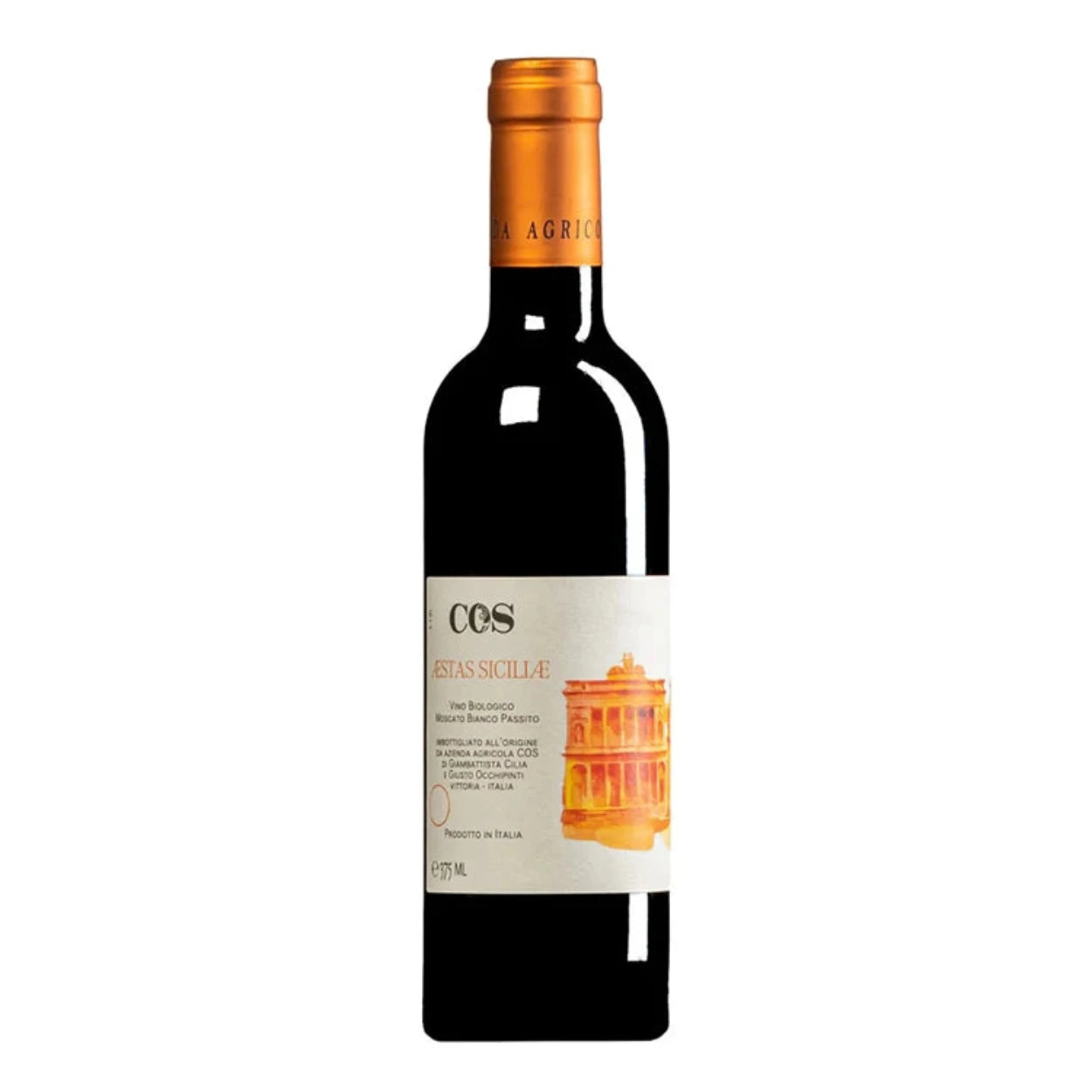 2022 Azienda Agricola Cos 'Aestas Siciliae' Moscato Passito Sicilia IGT, Sicily, Italy - 375ml Half Bottle