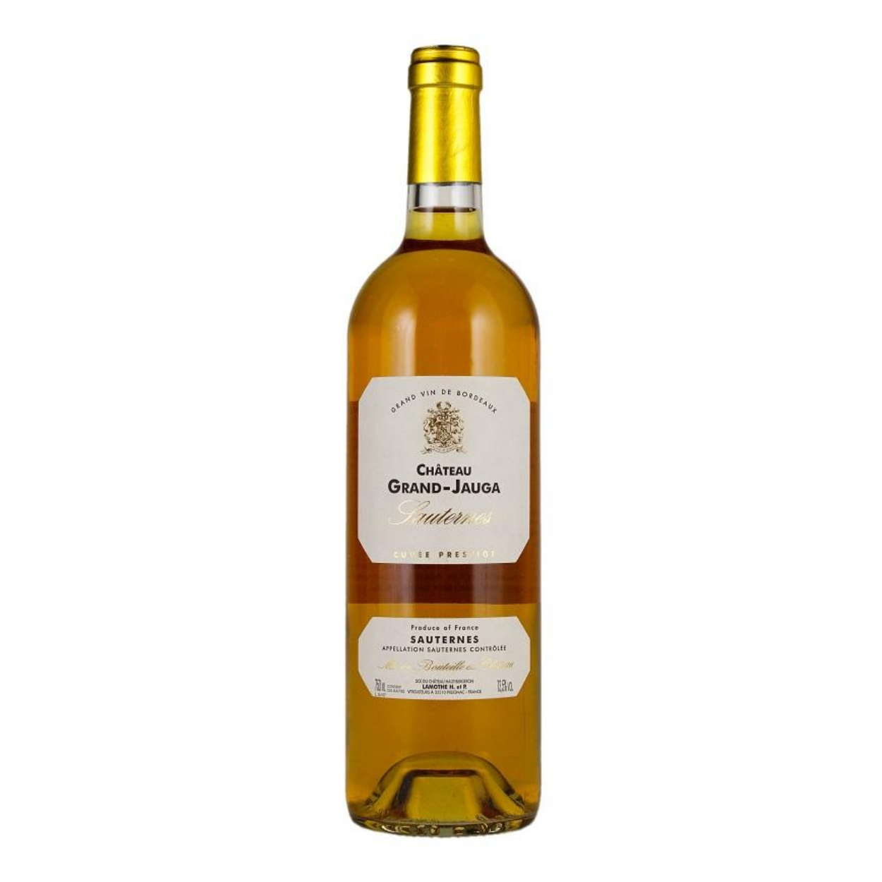 2017 Chateau Grand-Jauga Cuvee Prestige Sauternes France - 375ml Half Bottle - The Wine Connection