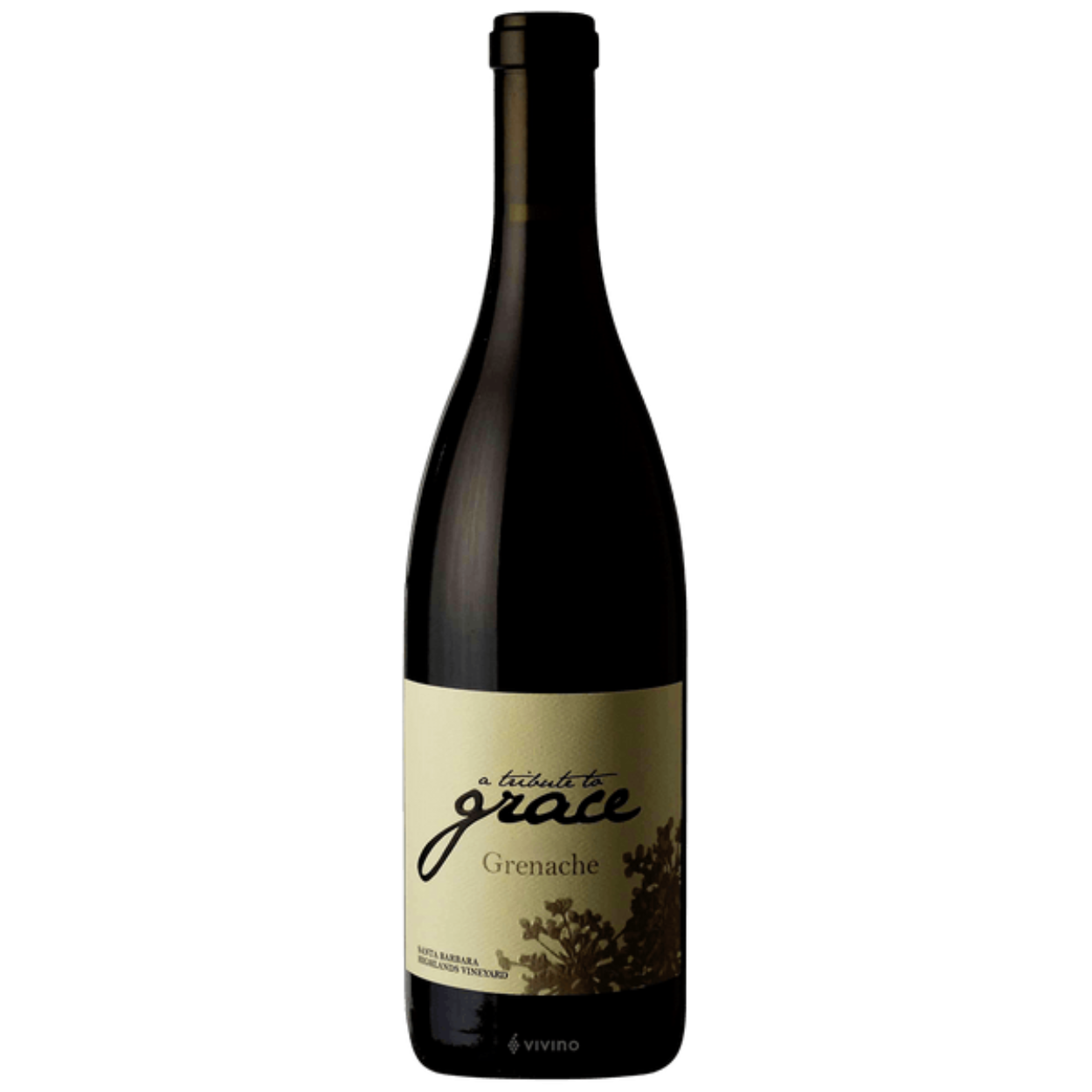 2018 A Tribute to Grace Santa Barbara Highlands Vineyard Grenache Santa Barbara County, USA